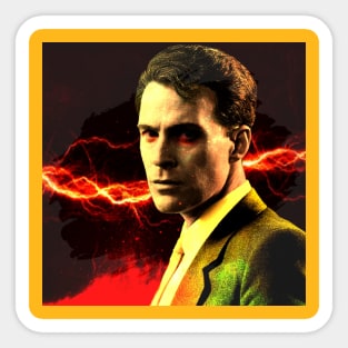 DWIGHT SCHULTZ IS MY REVERSE FLASH "LEGO ZOOM" Sticker